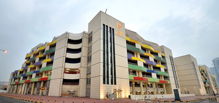 Multi Story Car Park for 4000 Cars for Ministries Complex, Kuwait